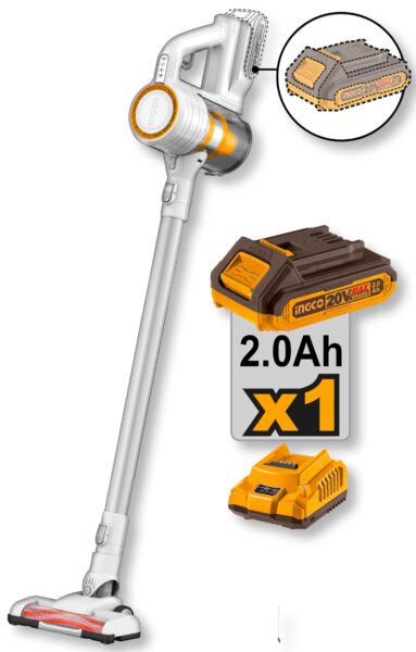 Aspirapolvere Ciclonico 20V P20S – Batteria 2Ah, Potente e Versatile