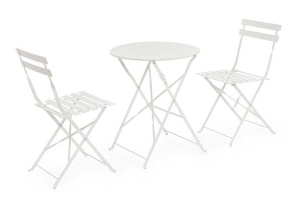 Set Bistrot Austin 3 pezzi (1 tavolo + 2 sedie)