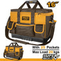 Tool bag 46 cm, rigid, reinforced base, 25 pockets, max 20 kg