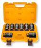 Set 8 Deep Impact Sockets 3/4" Cr-Mo 26-38mm L.90mm