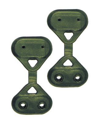 Ganci per Rete Ombra 5,5x5 cm, Confezione 100 Pezzi, Resistente UV