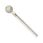 Extendable Steel Curtain Rod 120-210cm Flower Finial
