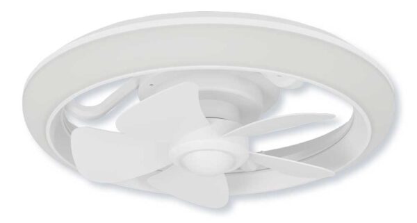 Deckenventilator 40 cm LED RGB 2700 lm 6 Geschwindigkeiten Fernbedienung