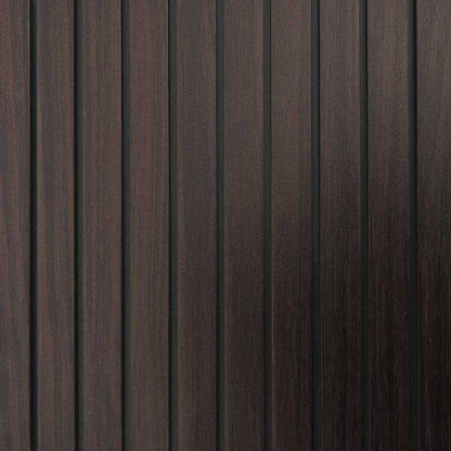 Pannello Murale in PVC con Doghe Effetto Legno 3D