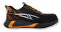 Safety shoe S3 Neon Black/Orange – Metal-free, breathable and resistant