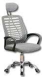 Bürostuhl Mouse - Ergonomisch, atmungsaktive Rückenlehne, Grau