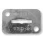 Galvanized steel stud 30x46 mm for iron locks, anti-corrosion