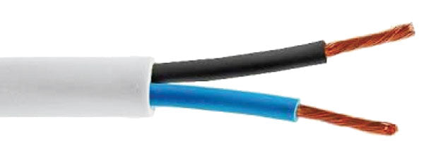 Cavo bipolare 2x1,5 mm² bianco – Bobina 100m per impianti elettrici civili