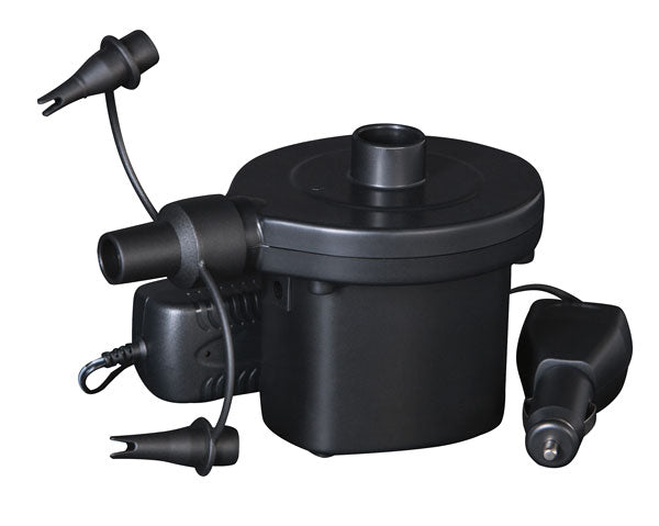 Pompa aria ricaricabile auto 12V e casa 220V con batterie e adattatori
