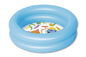Inflatable Baby Pool 61 cm – 2 Rings with Printed Bottom