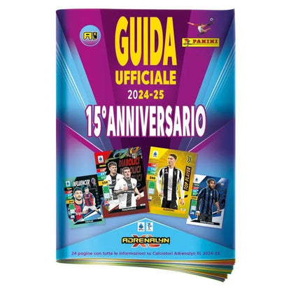 Calciatori Panini Adrenalyn XL 2024-2025 Starter Pack Album + 5 Booster Packs 30 Karten
