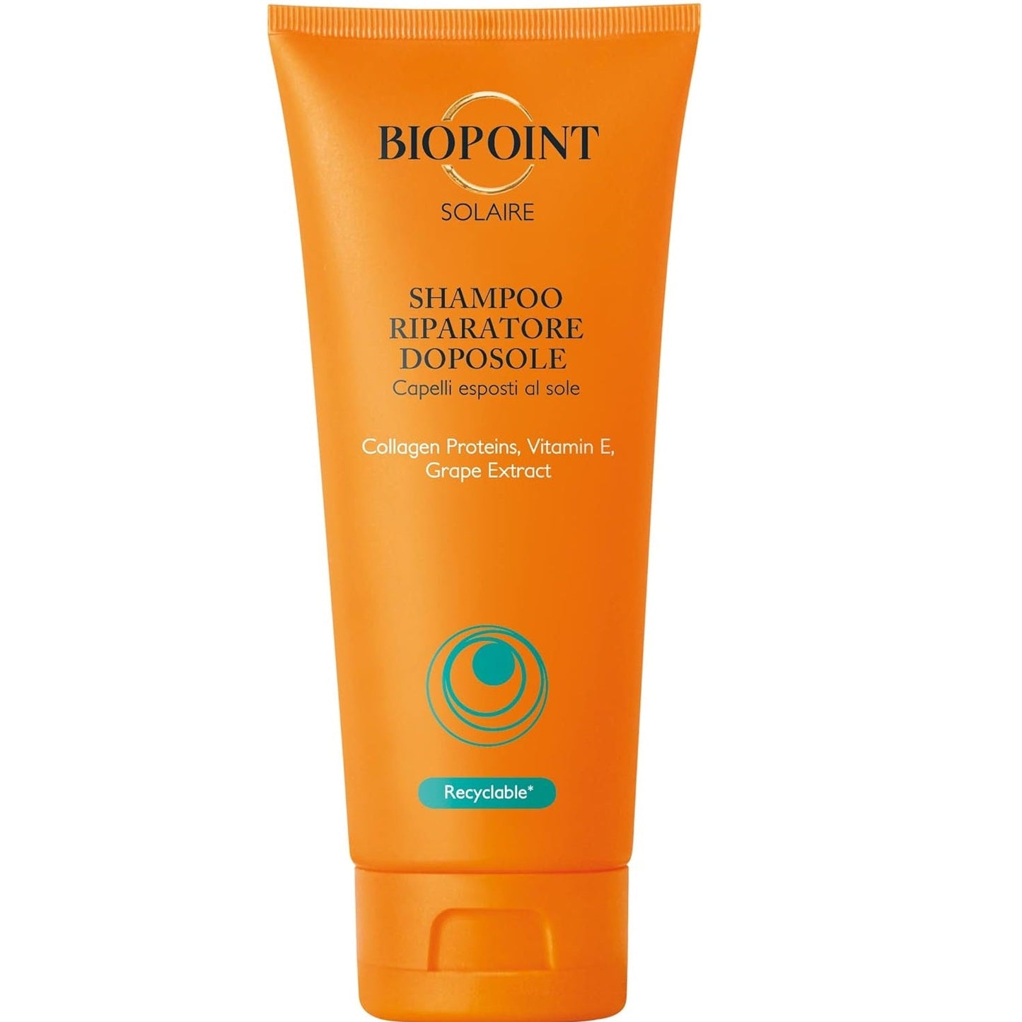 Biopoint Solaire Reparierendes After-Sun Shampoo für trockenes und strapaziertes Haar 200ml