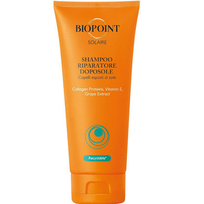Biopoint Solaire Reparierendes After-Sun Shampoo für trockenes und strapaziertes Haar 200ml