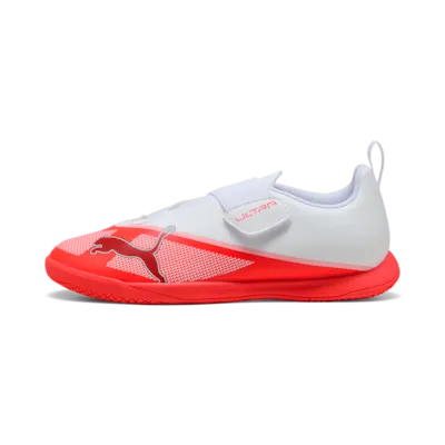 Puma Ultra 7 Play IT 109177-01 Junior Bianco - Scarpa Calcetto Indoor