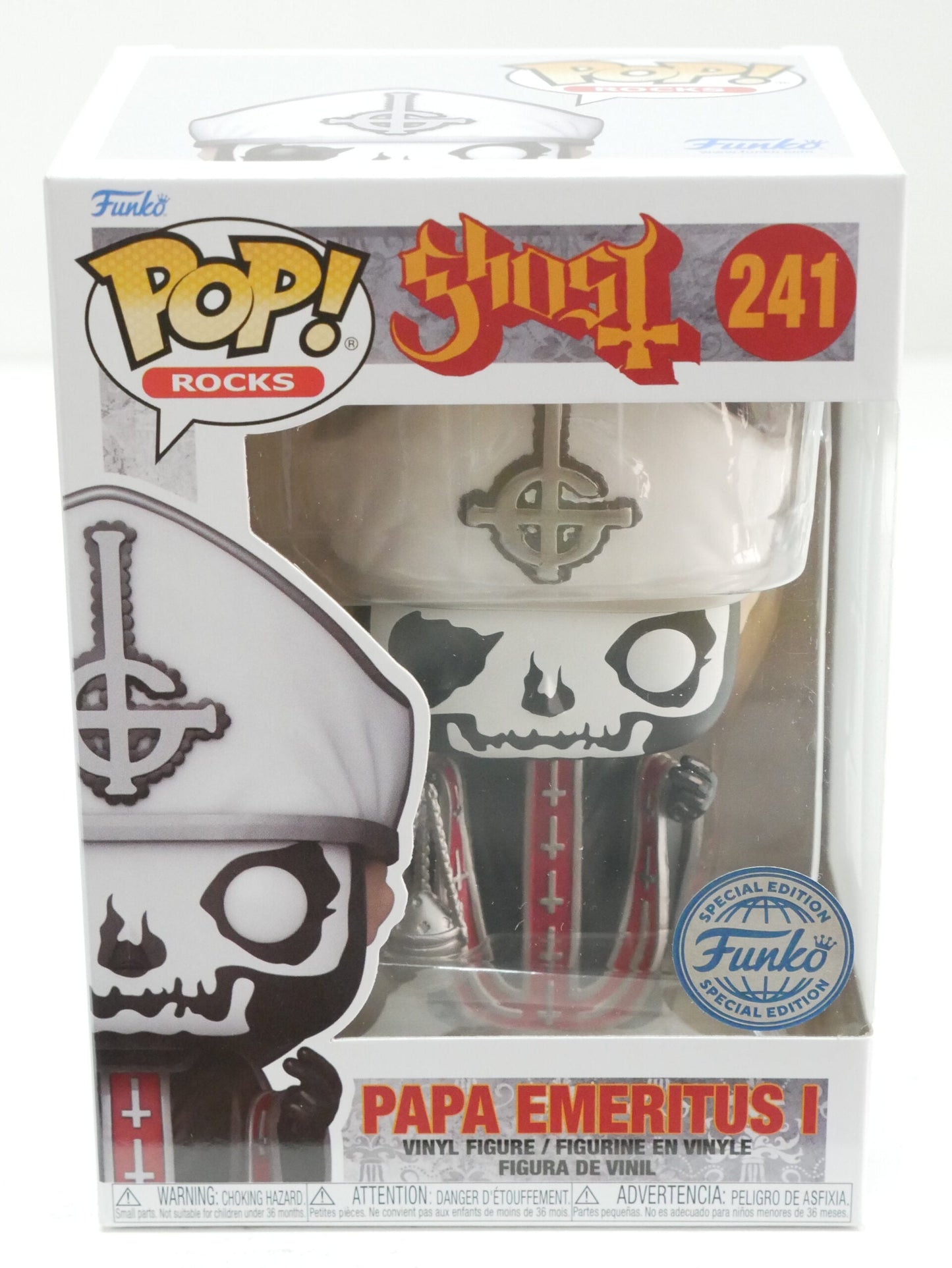 Funko Pop! Rocks Papa Emeritus – (241) Papa Emeritus I Vinylfigur 9cm MT
