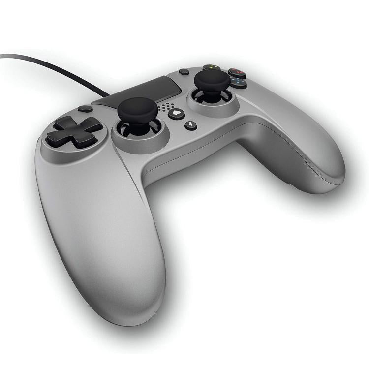 Gioteck Vx4 Premium Wired Controller Ps4/Pc Kabelgebundener Joystick Gamepad Titanium