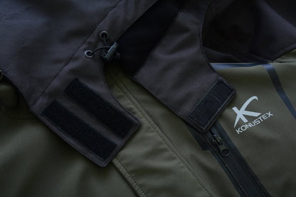 Giacca da caccia KONUSTEX GRINTO 2.0 impermeabile con gilet interno