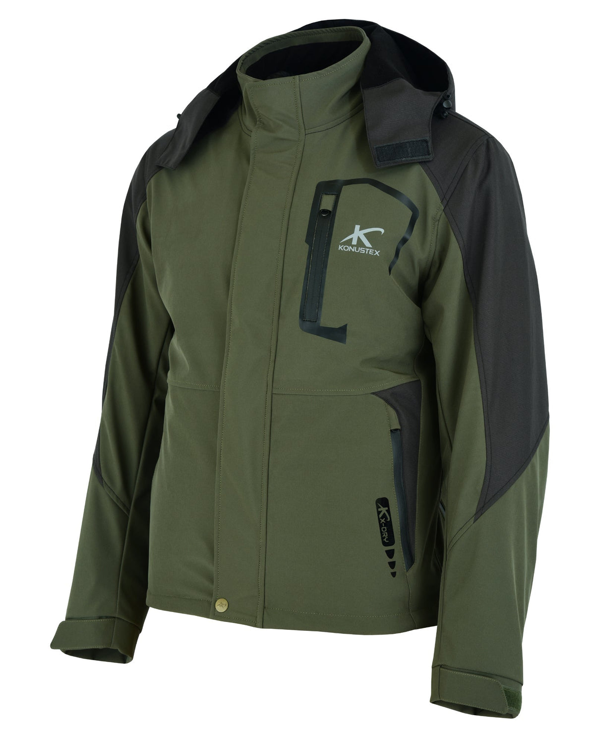 Giacca da caccia KONUSTEX GRINTO 2.0 impermeabile con gilet interno