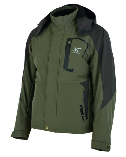 Giacca da caccia KONUSTEX GRINTO 2.0 impermeabile con gilet interno