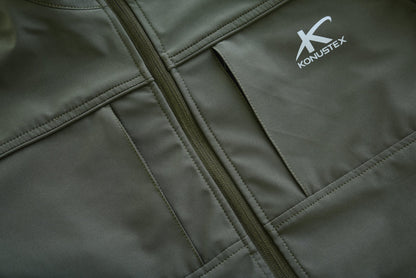 Giacca da caccia KONUSTEX ITAMAR softshell verde