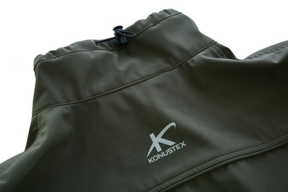 Giacca da caccia KONUSTEX ITAMAR softshell verde