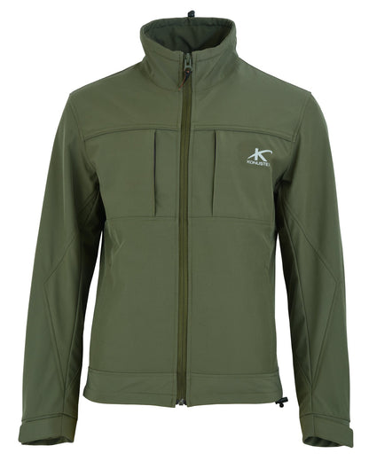 Giacca da caccia KONUSTEX ITAMAR softshell verde