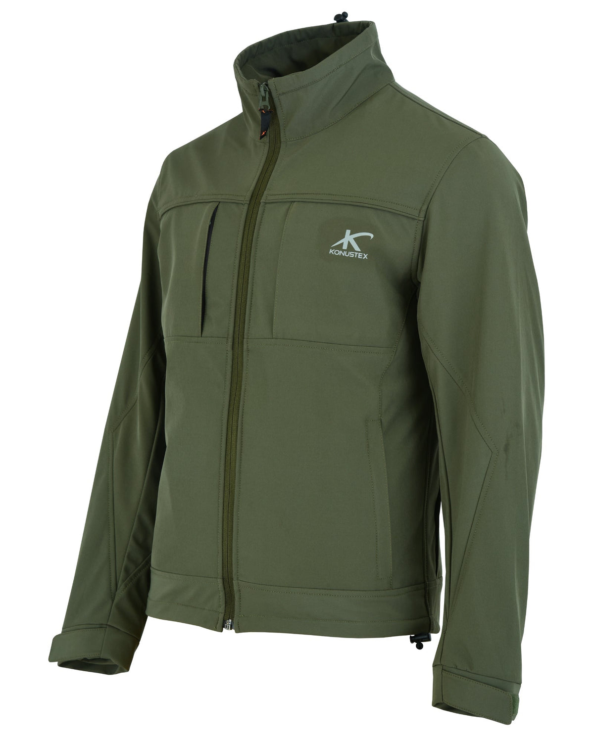 Giacca da caccia KONUSTEX ITAMAR softshell verde