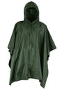 Antipioggia KONUSTEX LAXO PONCHO verde leggero impermeabile antivento