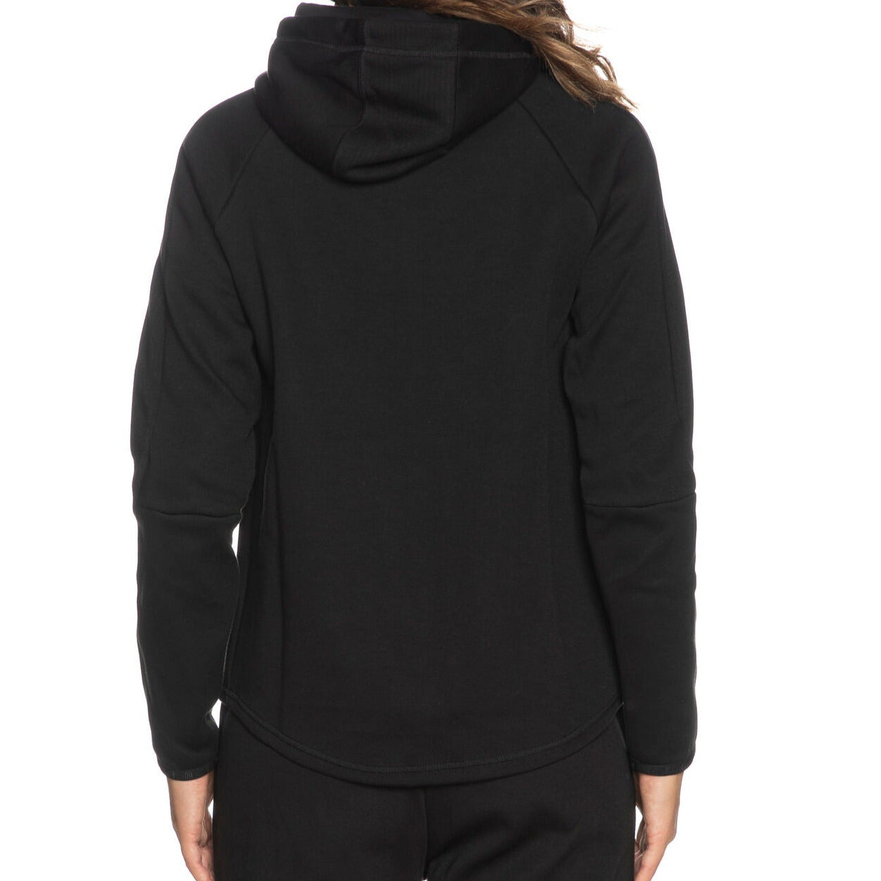 Puma Felpa da donna in cotone e Drycell con cappuccio Evostripe Full-Zip Hoodie 849809 11 black