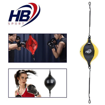 Hb Schlagbirne Boxsack Elastischer Treffer Taekwondo Speed Ball Boxen Gelb