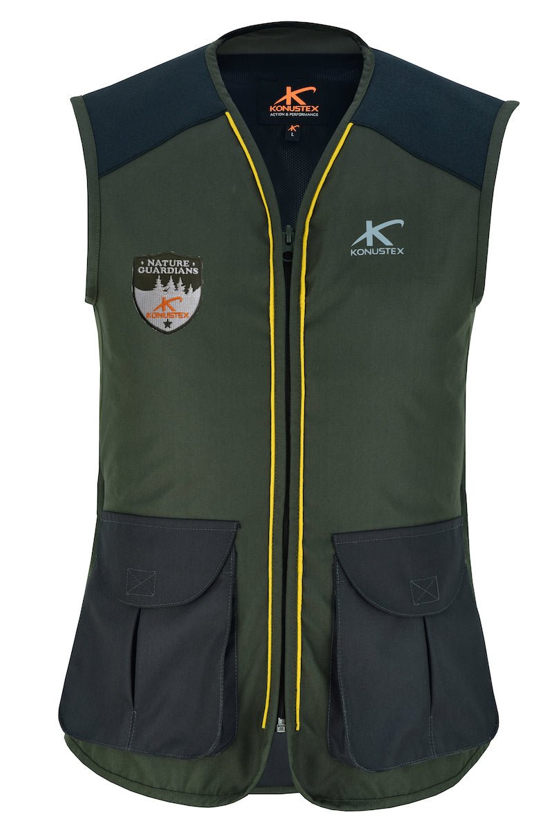 Gilet da caccia KONUSTEX NOTABLE donna verde #386