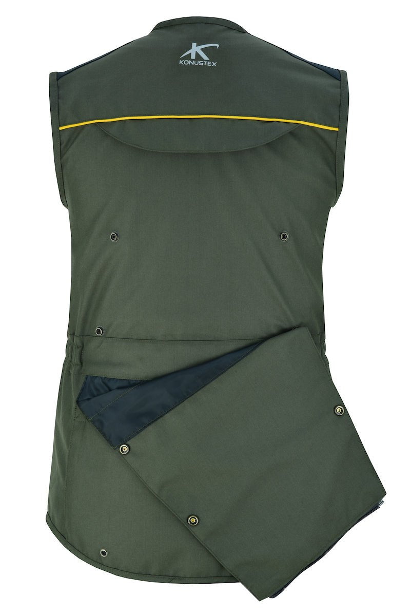 Gilet da caccia KONUSTEX NOTABLE donna verde #386