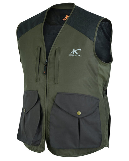 Gilet da caccia KONUSTEX NOTABLE verde #367