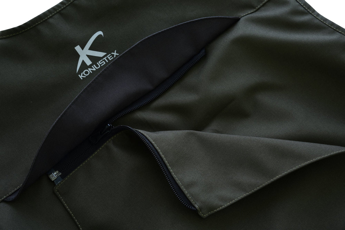 Gilet da caccia KONUSTEX NOTABLE verde #367