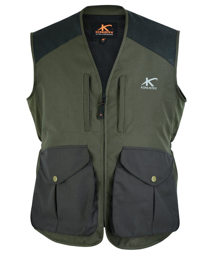Gilet da caccia KONUSTEX NOTABLE verde #367