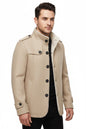 Men's Faux Leather Jacket | Biker Casual Smart Faux Leather Jacket