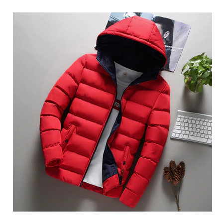 Giubbotto Uomo Invernale in Cotone – Giacca Calda Elegante e Comoda