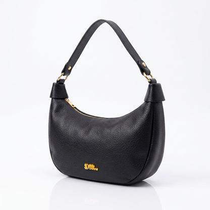 Giulia Borsa a Mezzaluna in Vera Pelle
