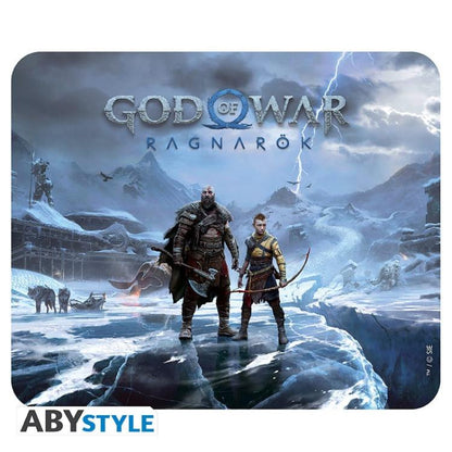 ABYSTYLE - God of War (Ragnorak Key Art) Weiches Mauspad 23,5 cm Mauspad
