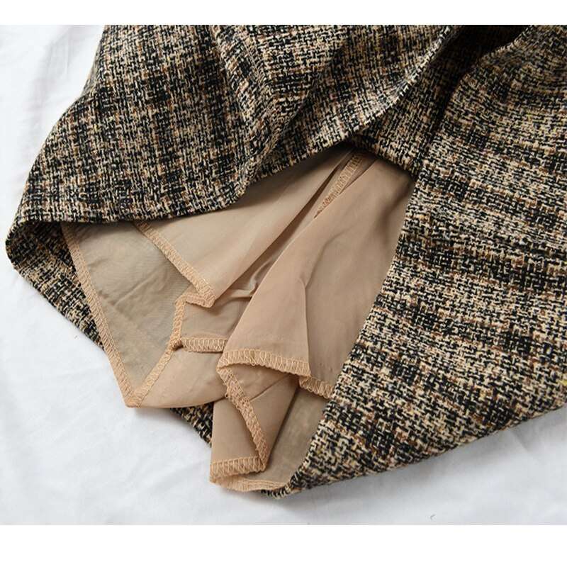 Gonna Coreana Irregolare Donna – Skirt Asimmetrica Elegante Autunno