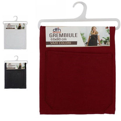 DFH GREMBIULE PETTORINA DA CUCINA BAR CHEF COOKING BARBECUE CON TASCA UOMO DONNA