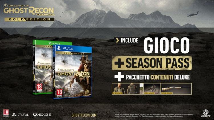 Tom Clancy'S Ghost Recon Wildlands - Gold Edition Videospiel PS4 Deutsch Neu