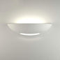 Universe Double Emission R7S Half Moon Plaster Interior Wall Lamp