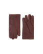 Guanti Nappa Flake Brandy in Pelle