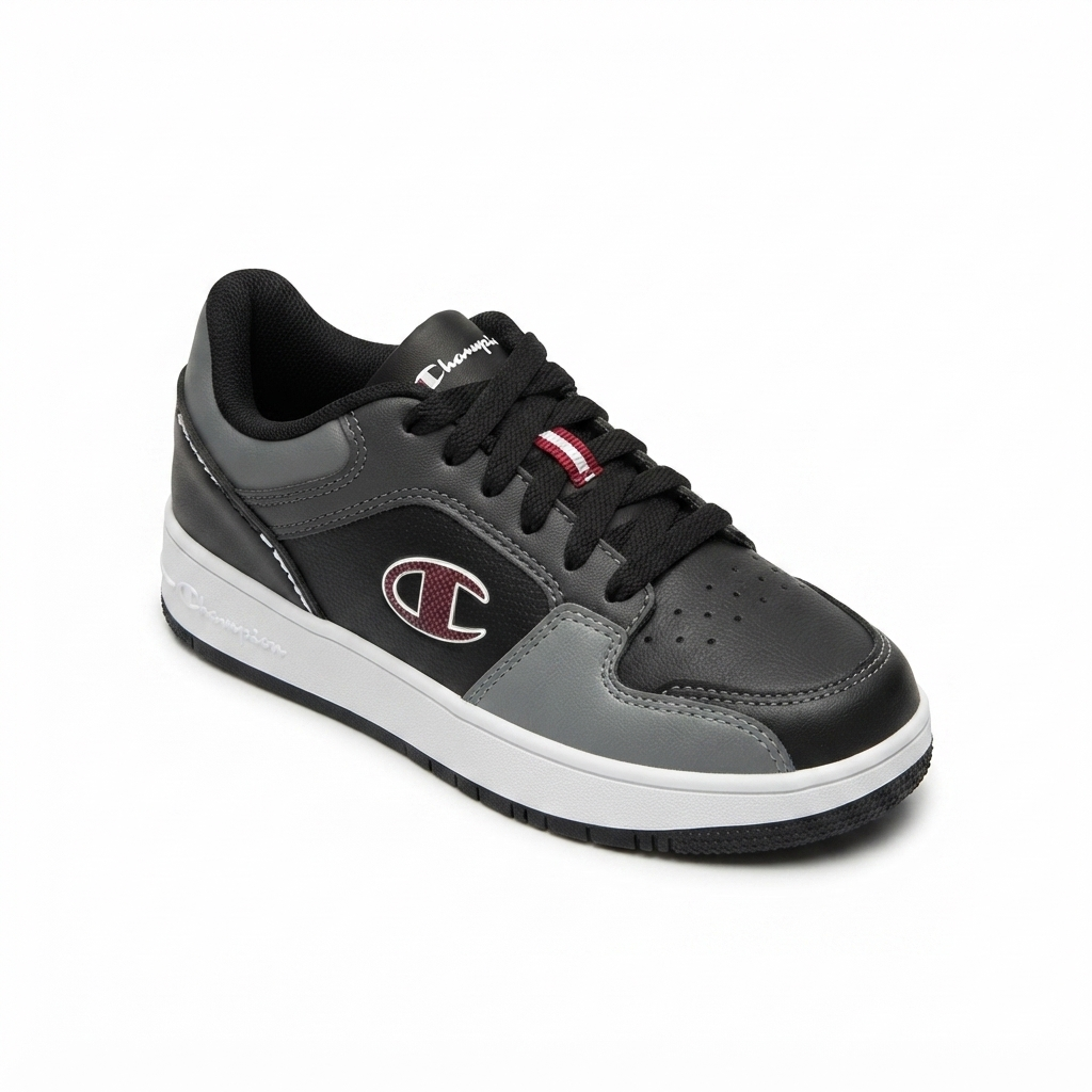 Champion scarpa sneakers junior RD18 2.0 LOW B GS Low Cut S32415 KK014 nero-grigio