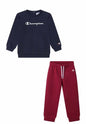 Champion Tuta Sportiva Infant Cotone Felpato 307327-BS501 Verde - Tuta Neonato