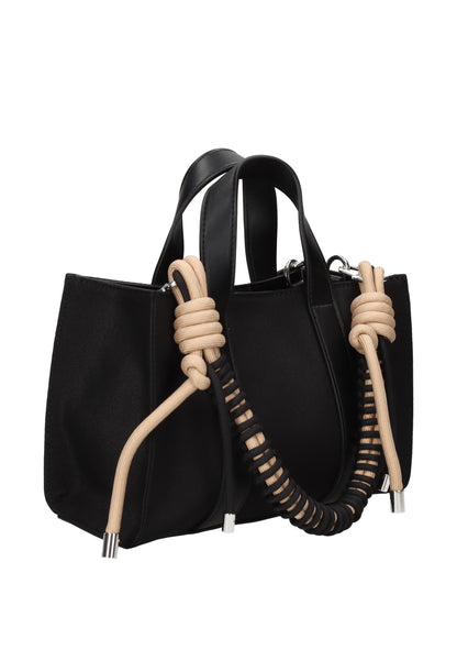 Mini Bag SUN68 Everyday in Tessuto – Borsa a Mano Quotidiana con Charm