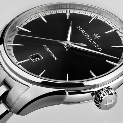 Hamilton Jazzmaster Automatic Nero 40mm – cinturino in acciaio