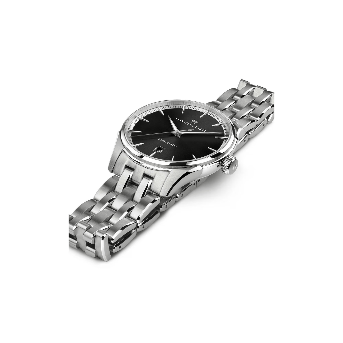Hamilton Jazzmaster Automatic Nero 40mm – cinturino in acciaio