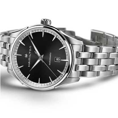 Hamilton Jazzmaster Automatic Nero 40mm – cinturino in acciaio